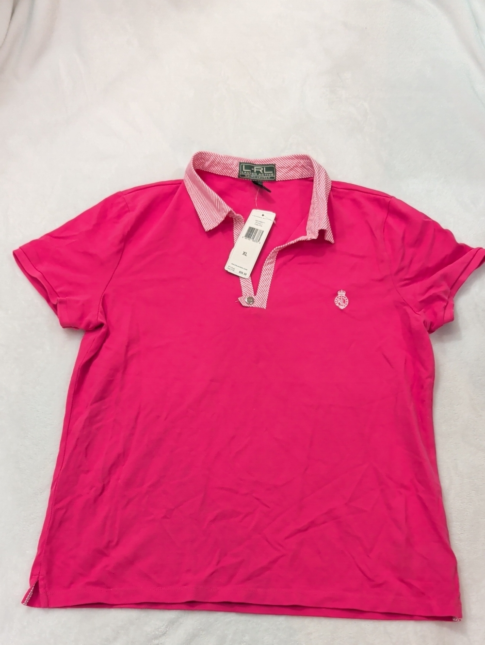 Lauren Active Ralph Lauren Pink Golf Polo NWT